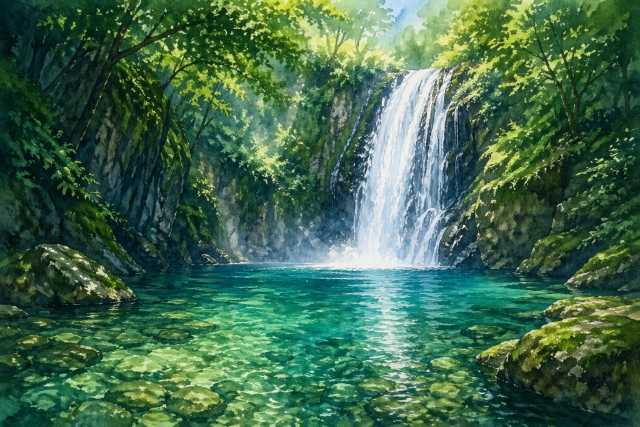 forest-waterfall-pool