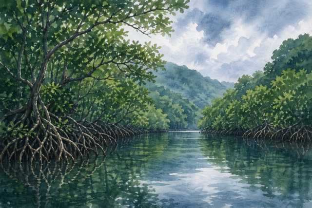 mangrove-river-forest